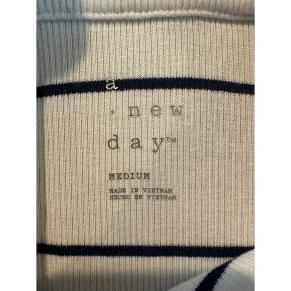 A New Day Sleeveless Striped Tank Dress Medium - Picture 4 of 7